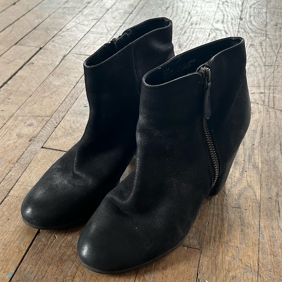 BP Trolley Booties Black Genuine Leather - Picture 2 of 3